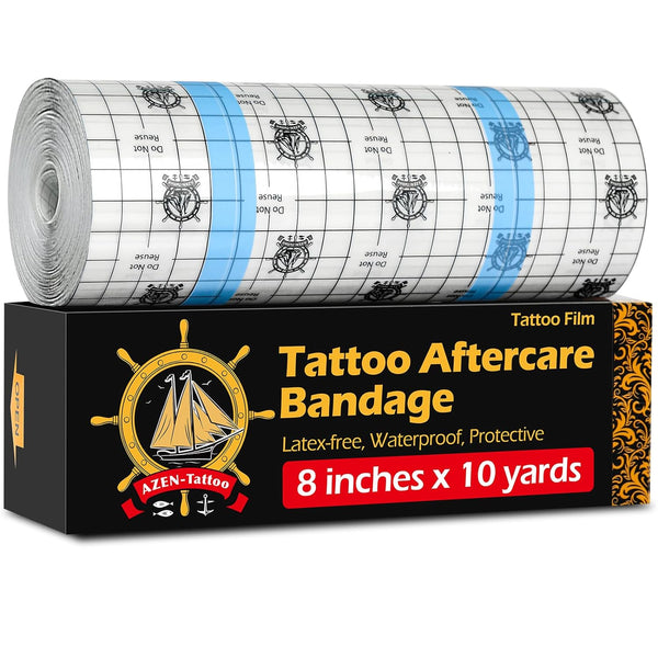 Tattoo Aftercare Waterproof Bandage 8"x10