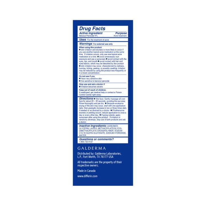 Acne Face Wash with 5% Benzoyl Peroxide
