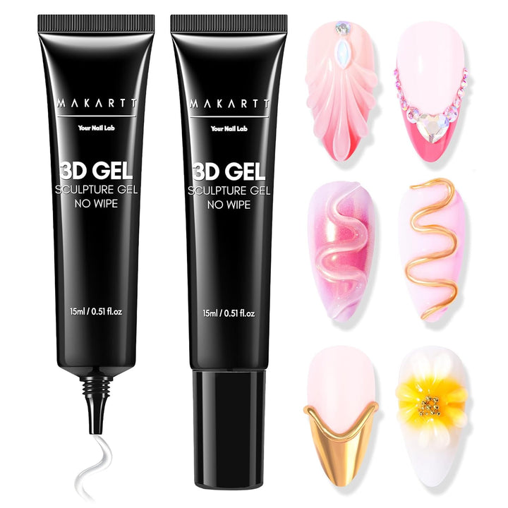 3D Nail Sculpting Gel - Clear 15G