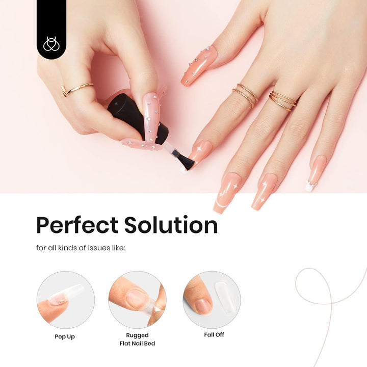 5-in-1 Nail Glue Kit for Acrylic & Gel