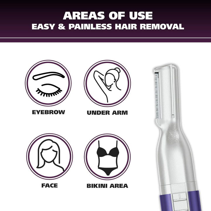 Battery Pen Trimmer for Eyebrows & Facial Hair