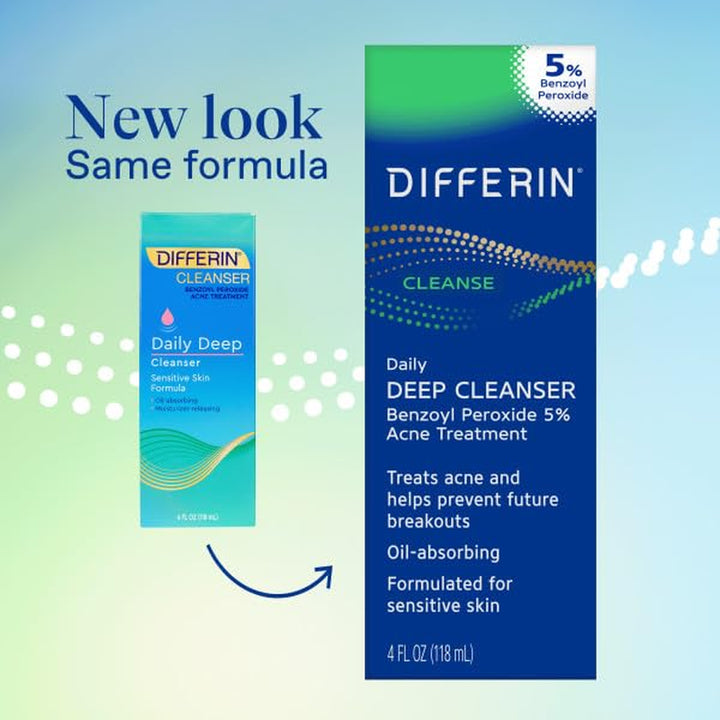Acne Face Wash with 5% Benzoyl Peroxide