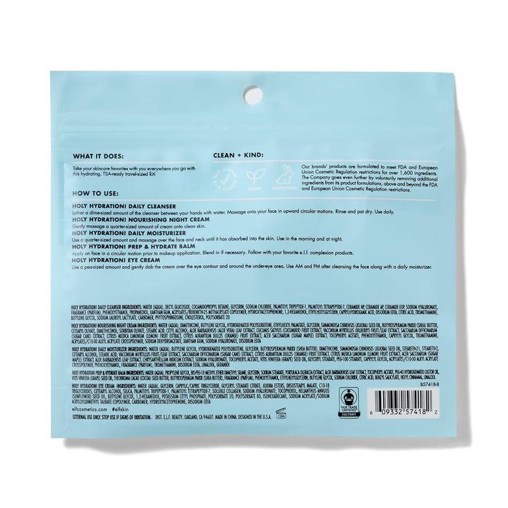 Jet Set Hydration Skincare Kit – Vegan