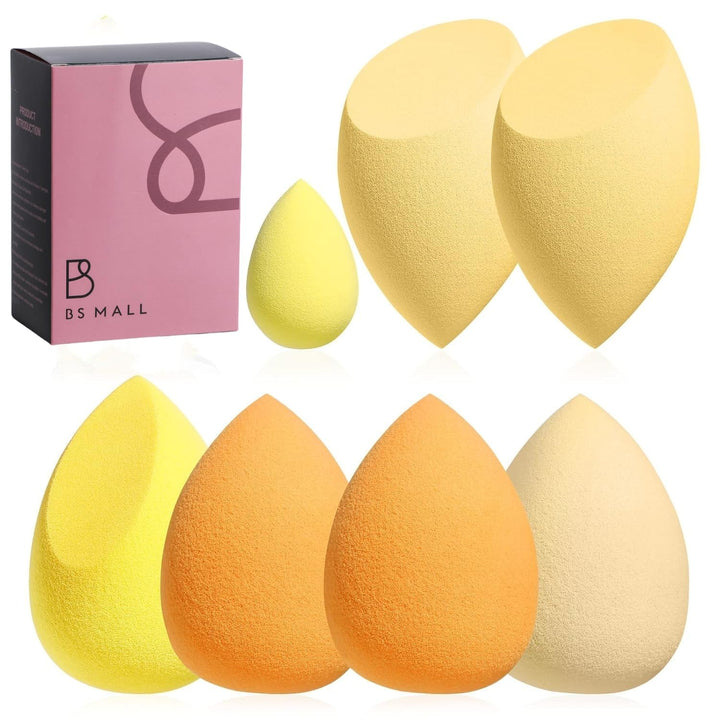 7-Piece Makeup Sponge Set with Case & Mini