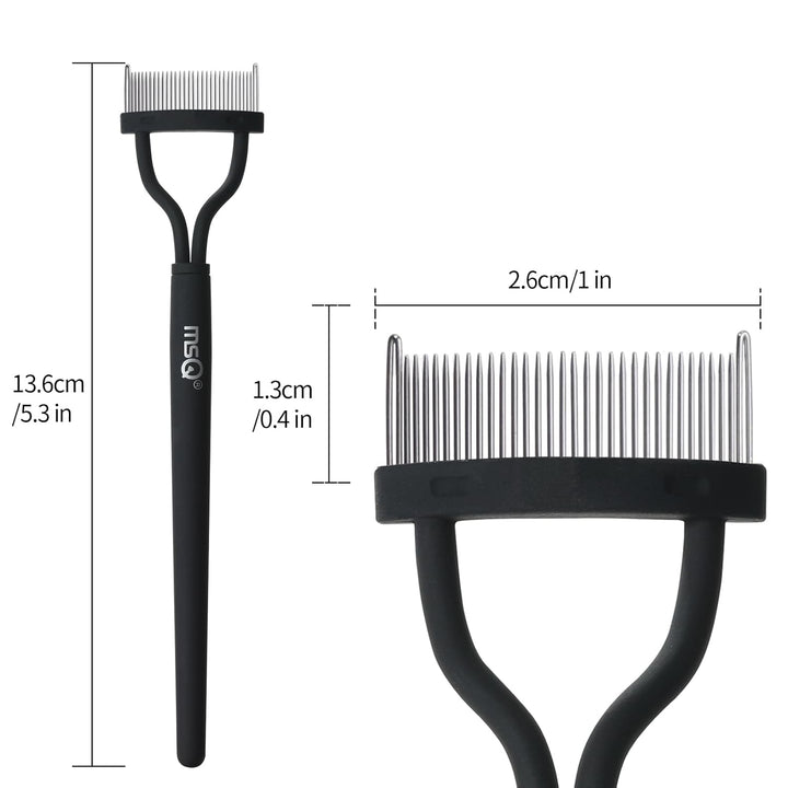 Eyelash Comb & Separator - Black