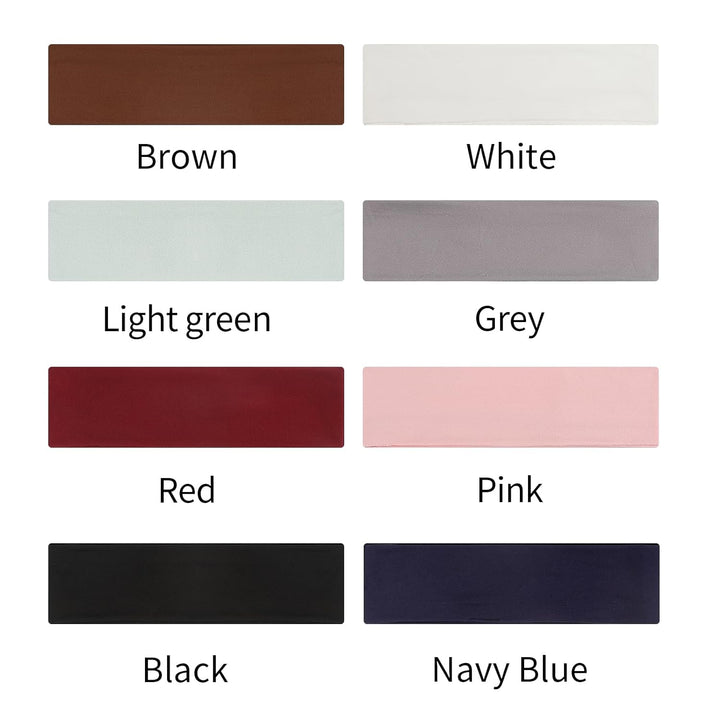 8-Pack Non-Slip Sport Headbands for Women