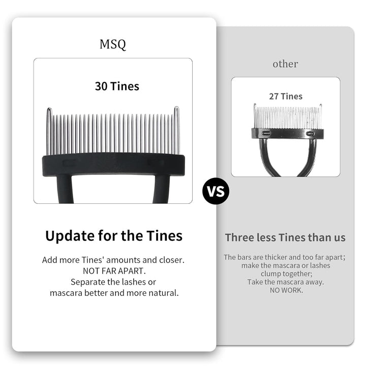 Eyelash Comb & Separator - Black