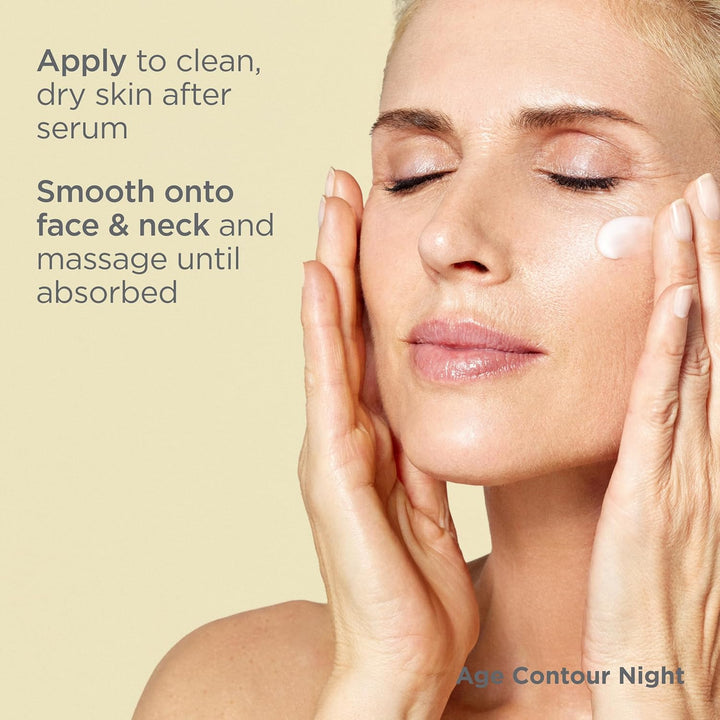 Age Contour Night Cream w/ Melatonin & Peptides