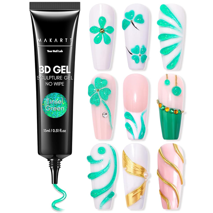 3D Nail Sculpting Gel - Clear 15G