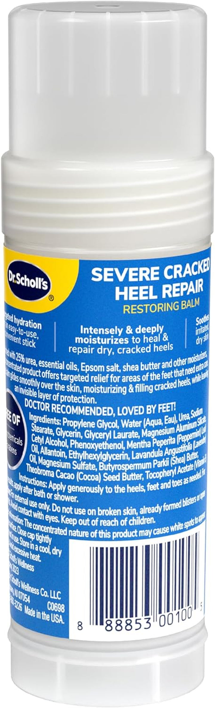 Cracked Heel Repair Balm 2.5oz with Urea