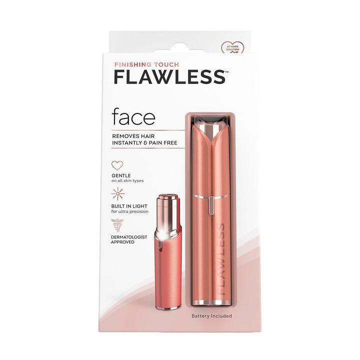 Women's Painless Hair Remover - White/Rose Gold