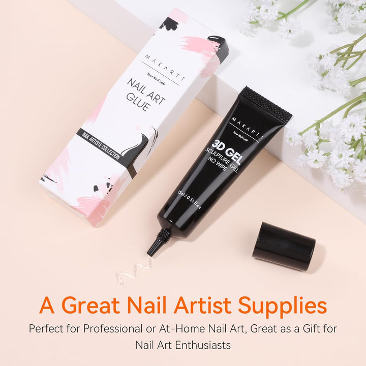 3D Nail Sculpting Gel - Clear 15G