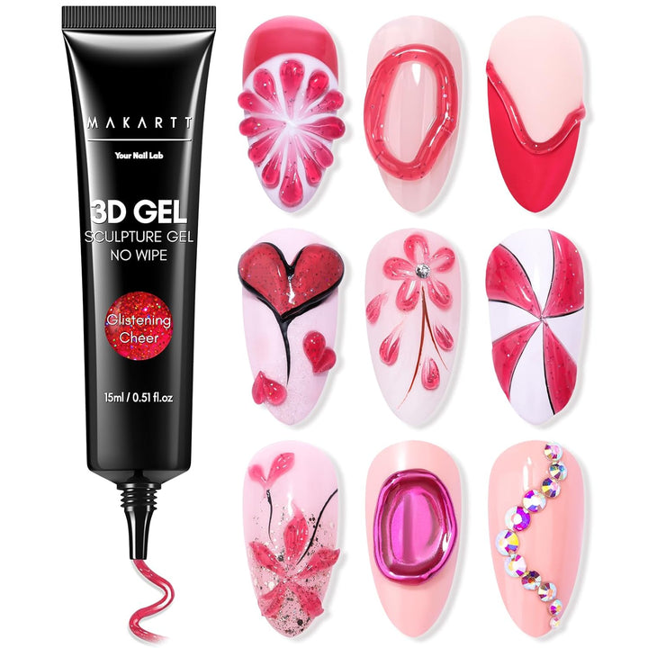 3D Nail Sculpting Gel - Clear 15G