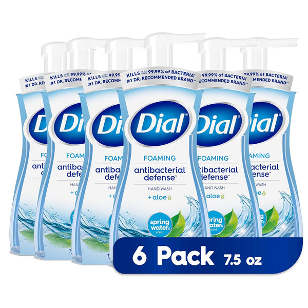 Spring Water Antibacterial Hand Wash (6-Pack)