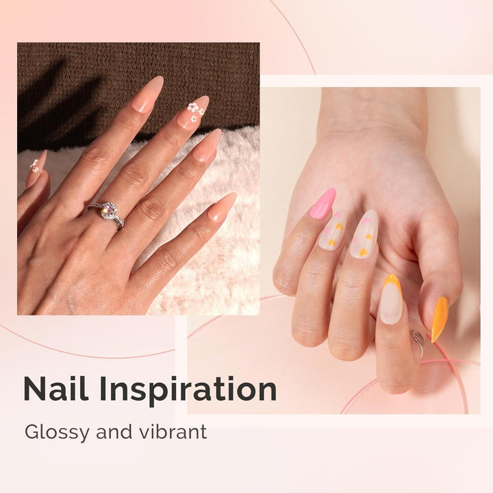 Clear Base Gel for Nails & Rhinestone Glue