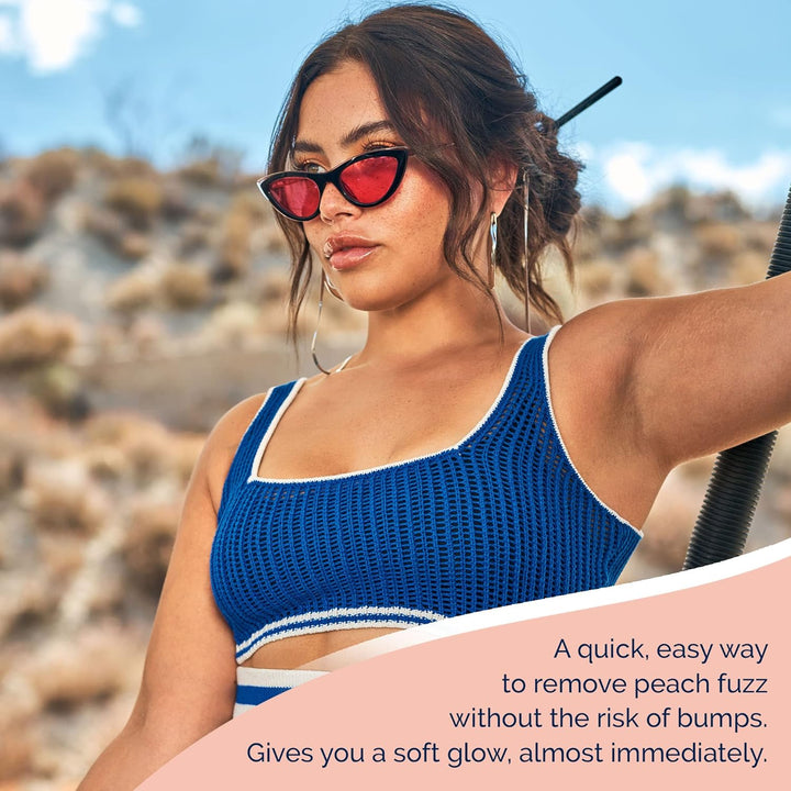 Women's Painless Hair Remover - White/Rose Gold