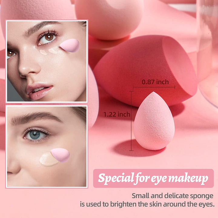 7-Piece Makeup Sponge Set with Case & Mini