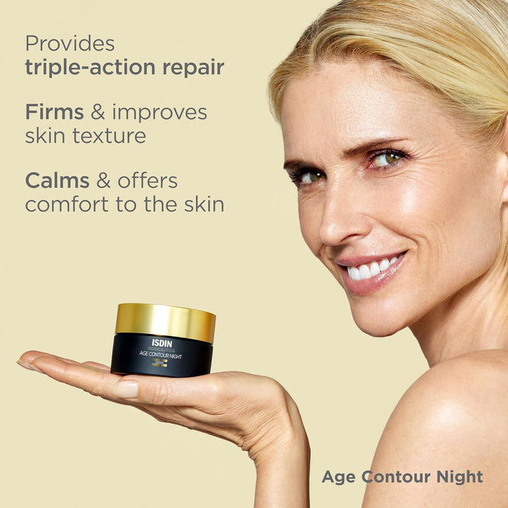 Age Contour Night Cream w/ Melatonin & Peptides