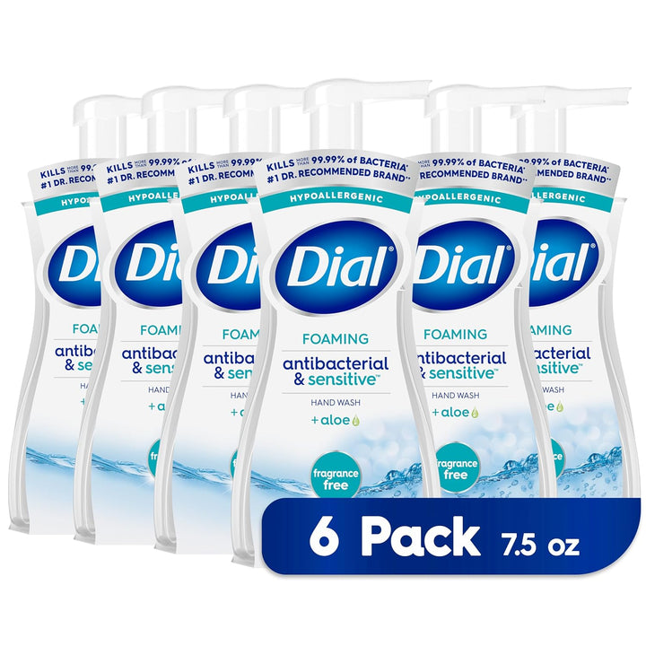 Spring Water Antibacterial Hand Wash (6-Pack)