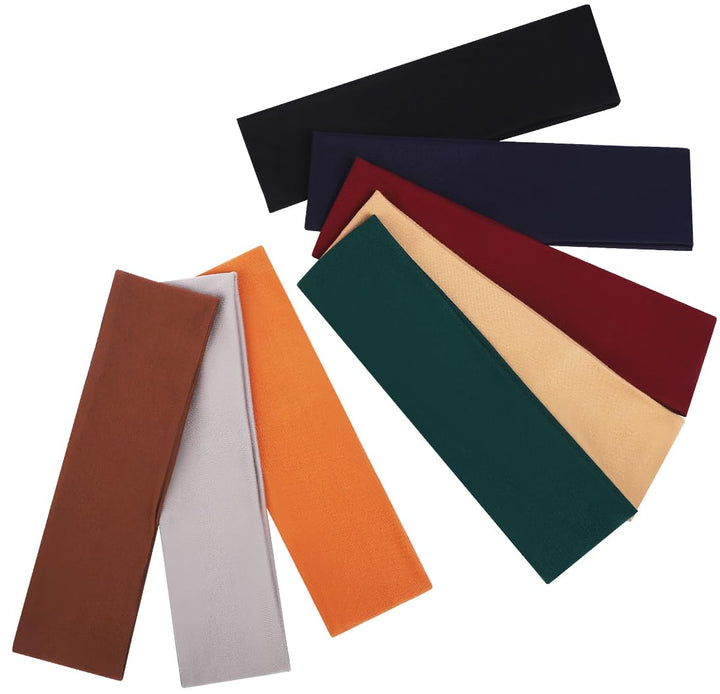 8-Pack Non-Slip Sport Headbands for Women