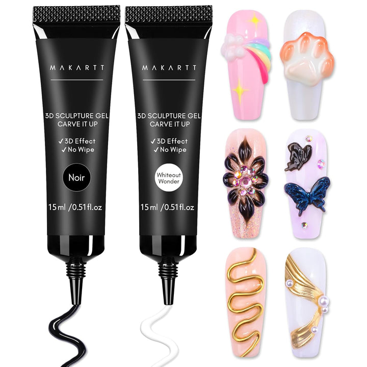 3D Nail Sculpting Gel - Clear 15G