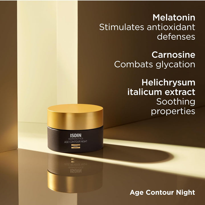 Age Contour Night Cream w/ Melatonin & Peptides