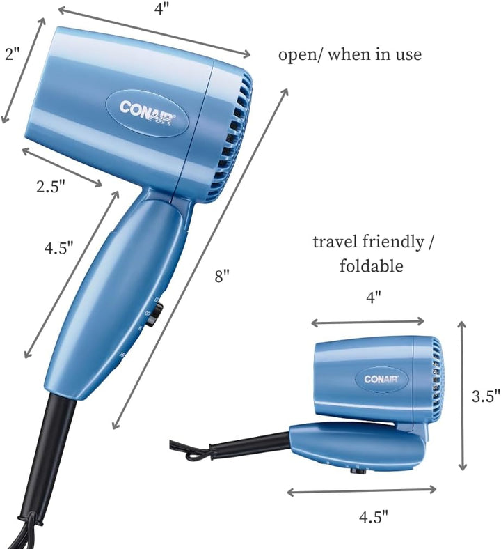 Dual Voltage 1600W Compact Hair Dryer
