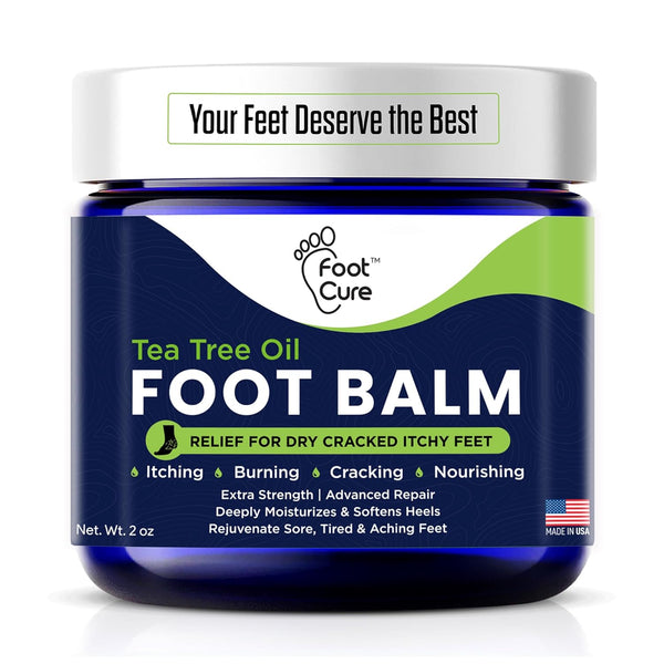 Tea Tree Oil Balm for Dry Cracked Feet
